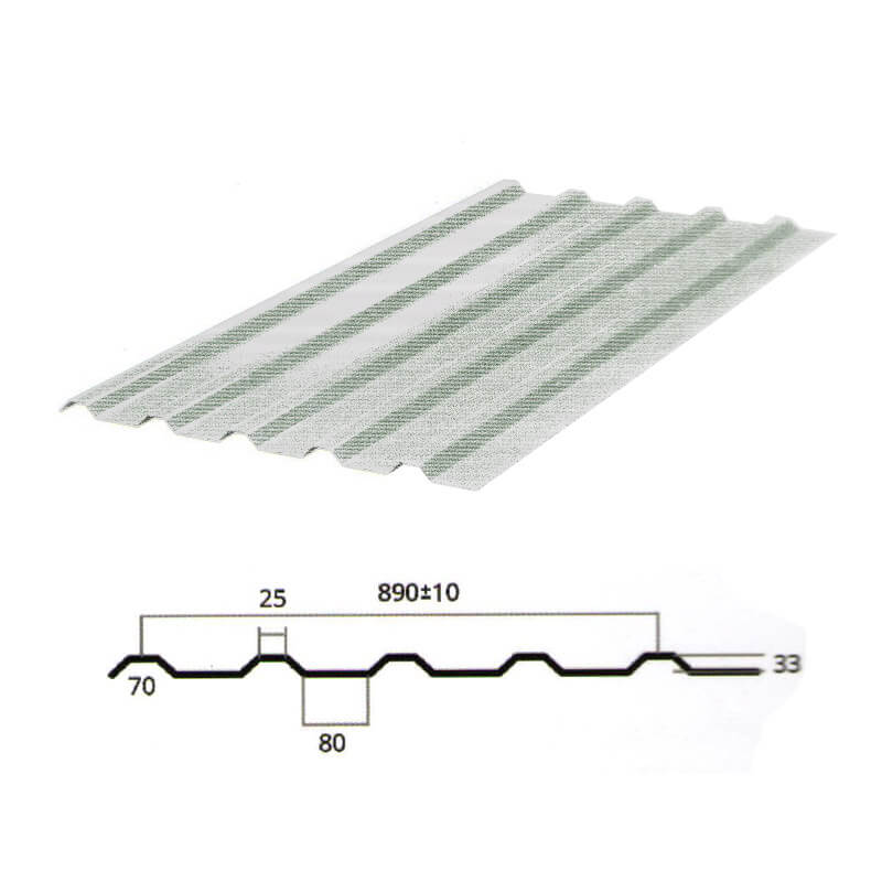 Profnastil 80-75  0.30mm nikel satyn al Profnastil 80-75  0.30mm nikel satyn al